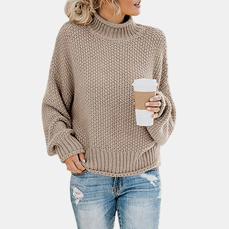 Jaselith | Mjuk Turtleneck Tröja