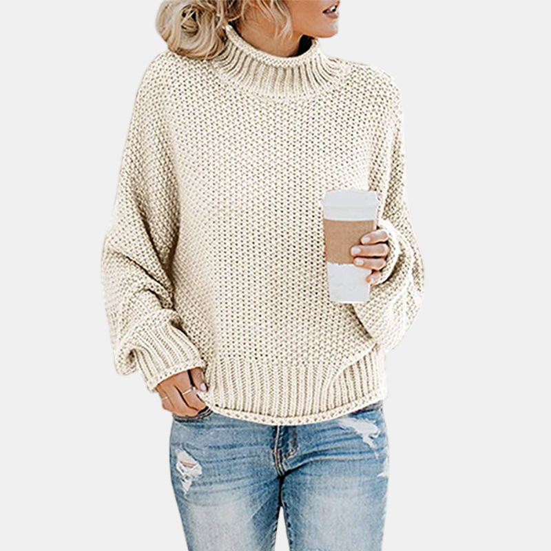 Jaselith | Mjuk Turtleneck Tröja