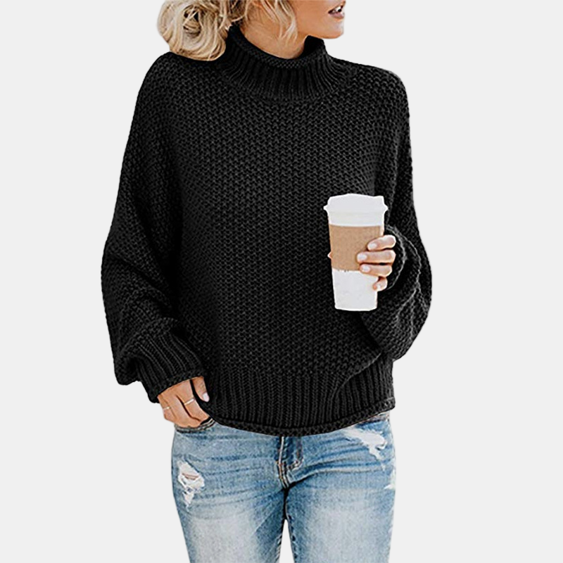 Jaselith | Mjuk Turtleneck Tröja