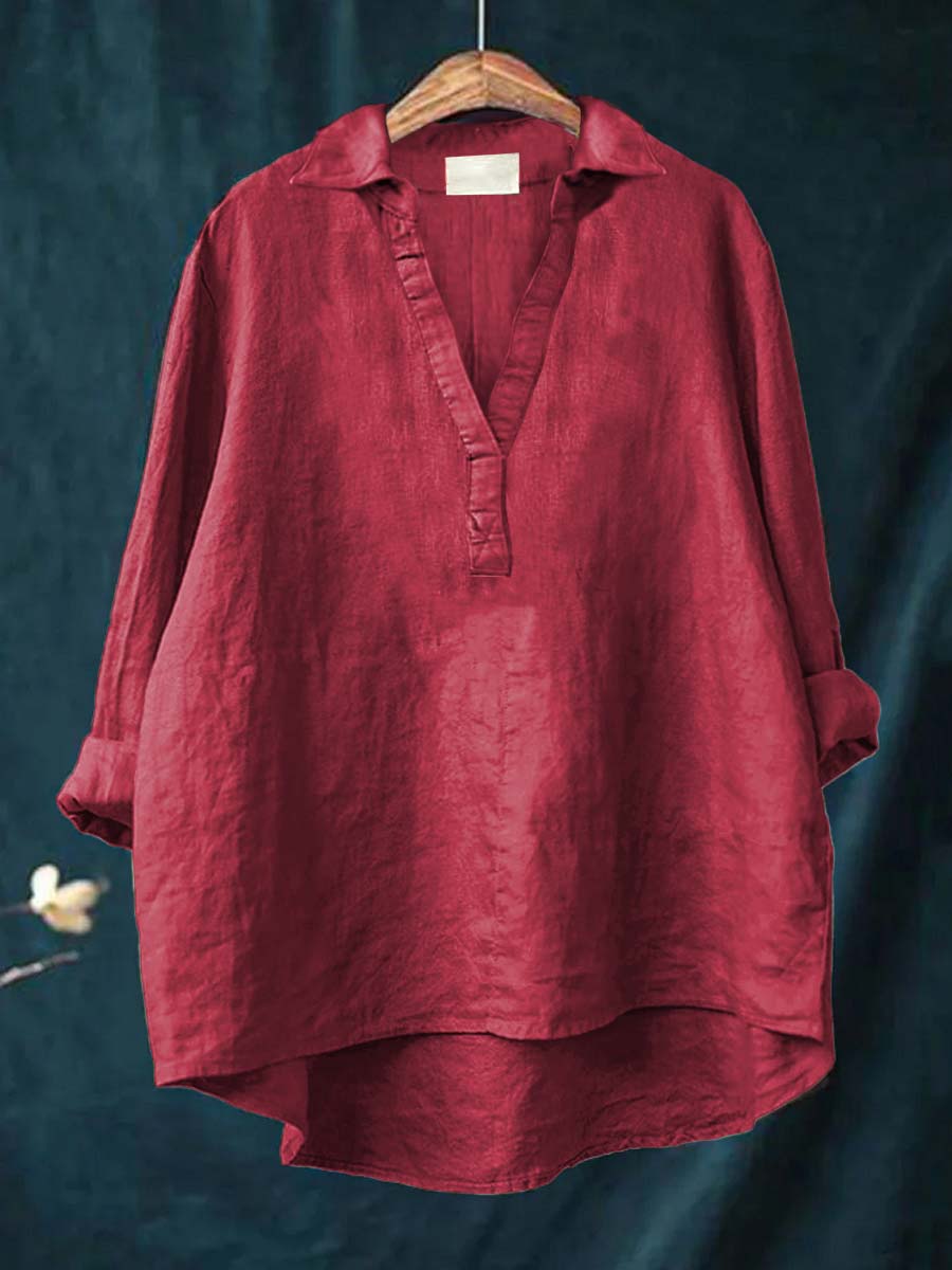 Andrea | Elegant Linne Sommarblus