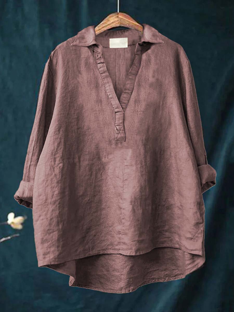 Andrea | Elegant Linne Sommarblus