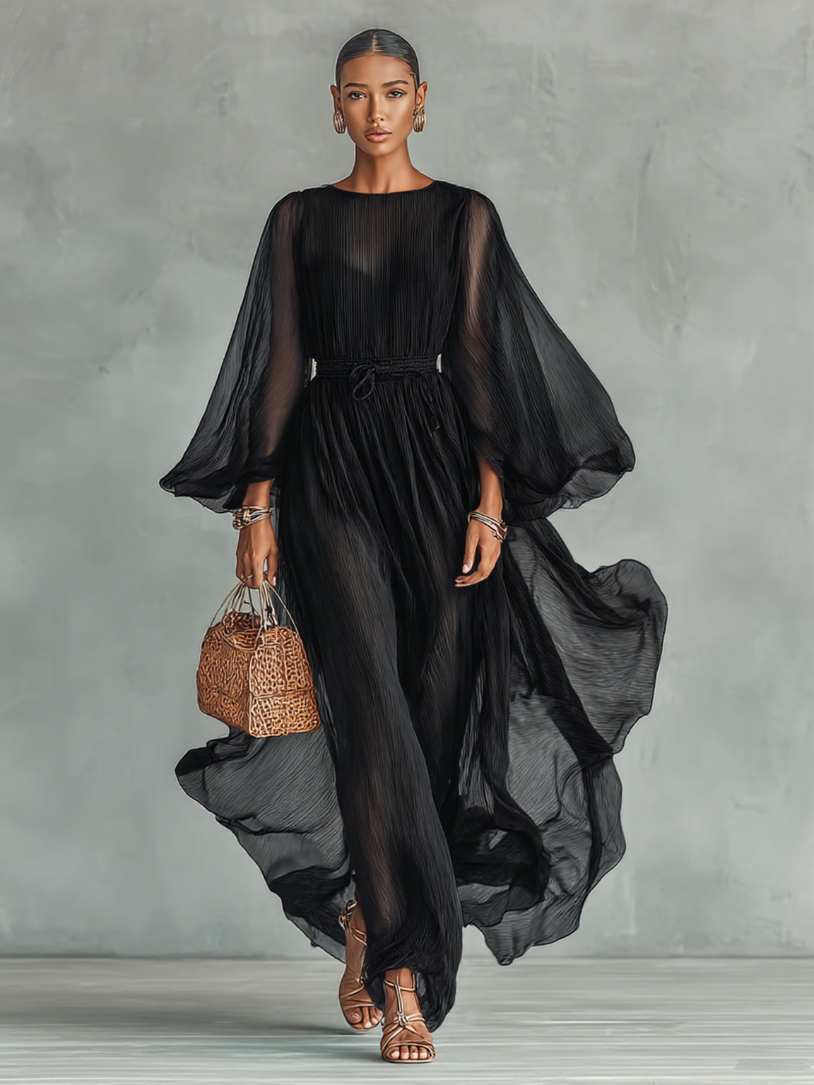 Greta | Elegant Maxi Klänning
