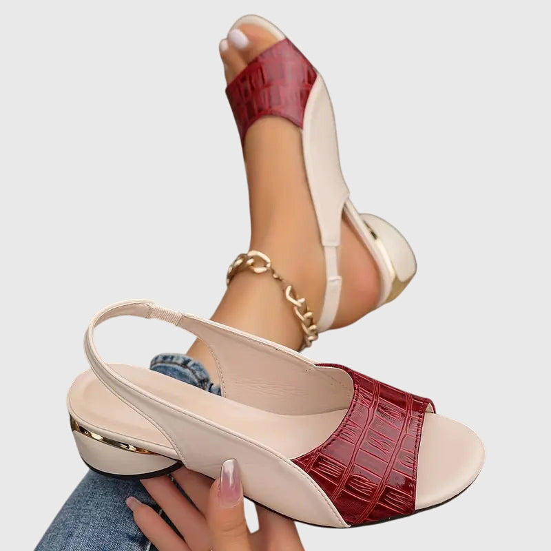 Whitney | Lädersandaler