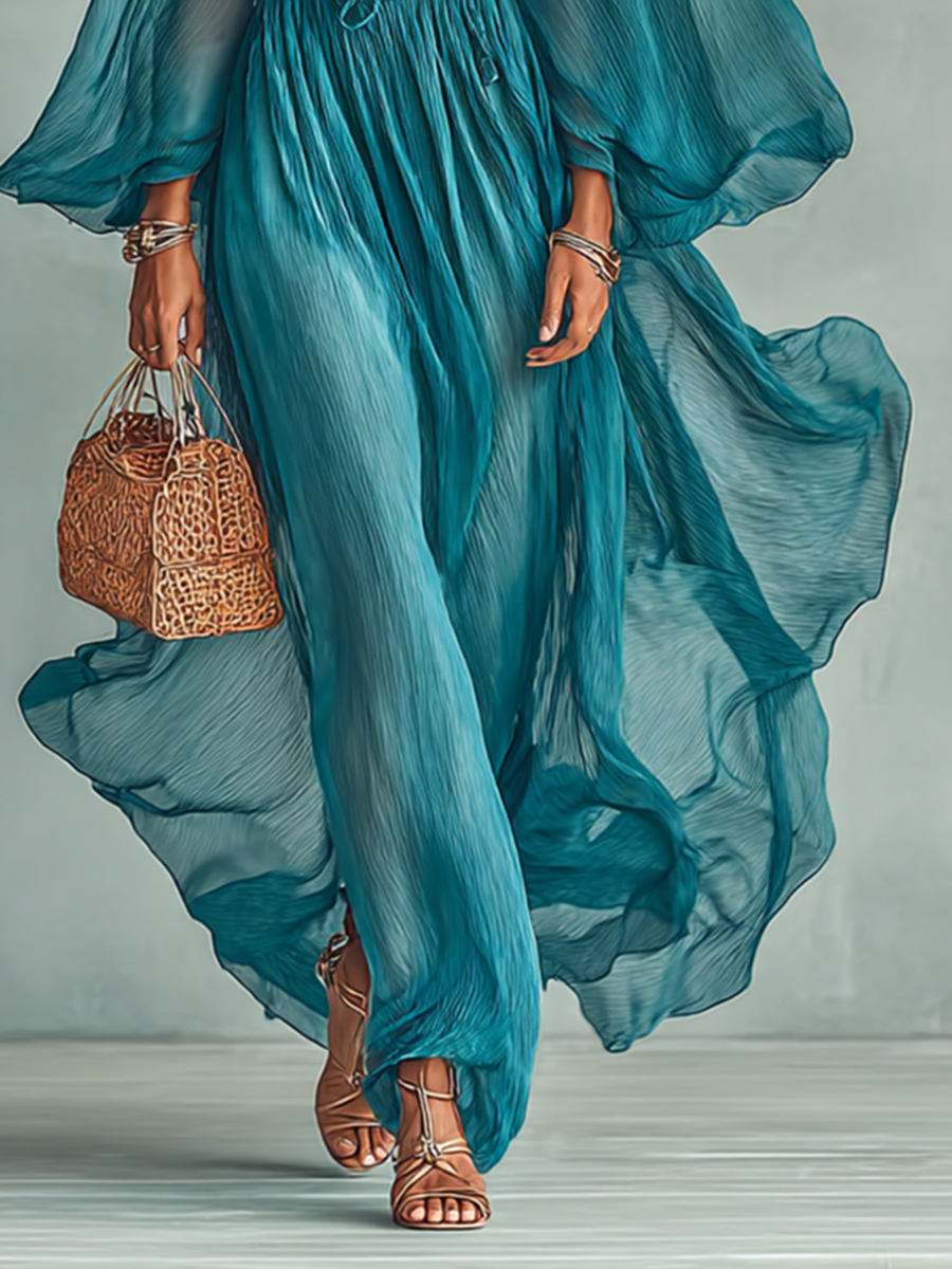Greta | Elegant Maxi Klänning