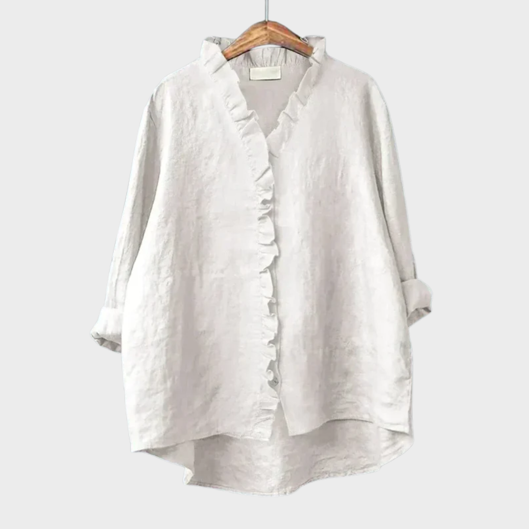 Eline | Elegant Linne Sommarblus