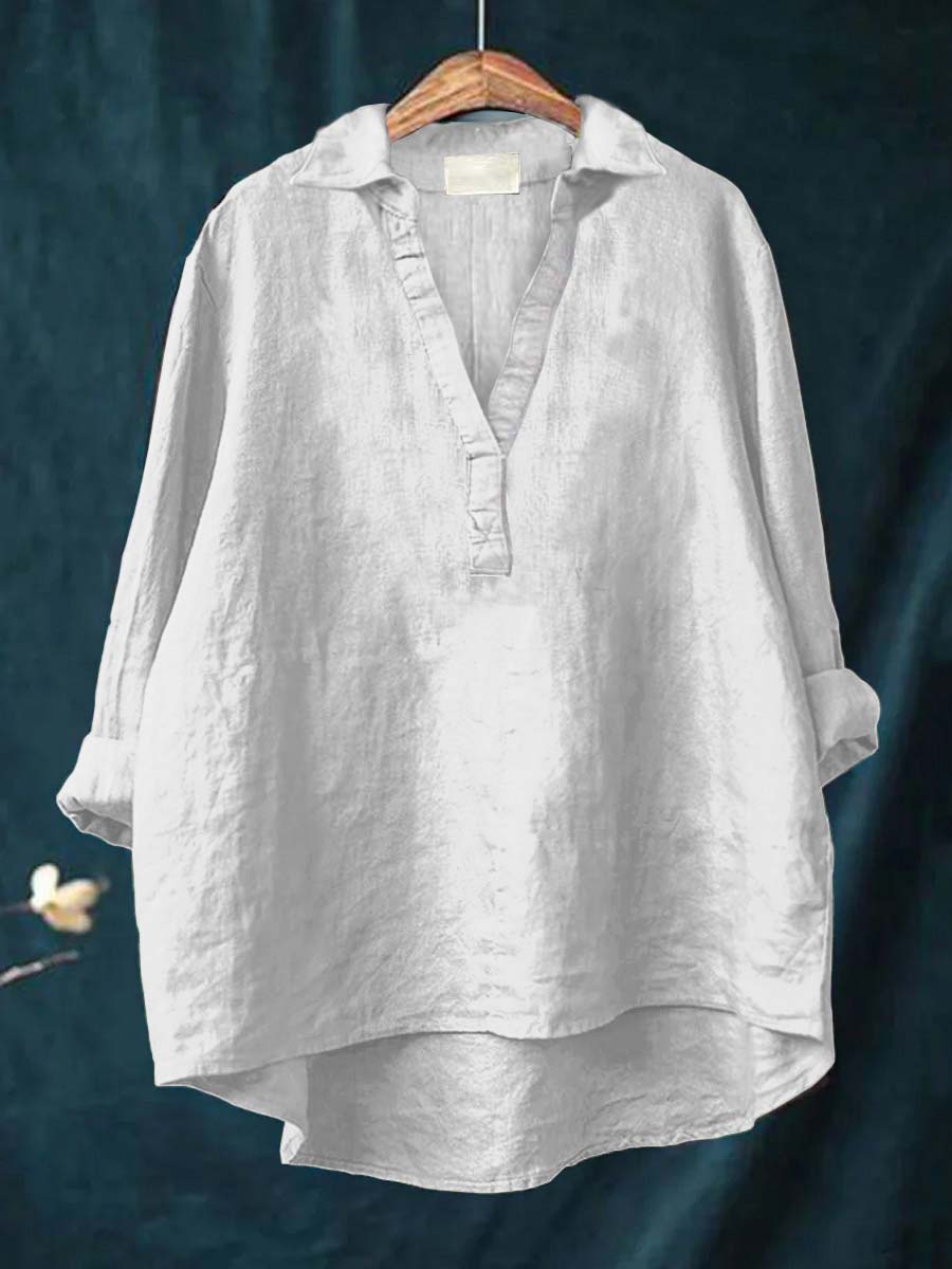Andrea | Elegant Linne Sommarblus