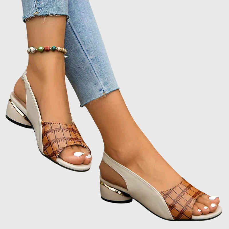 Whitney | Lädersandaler