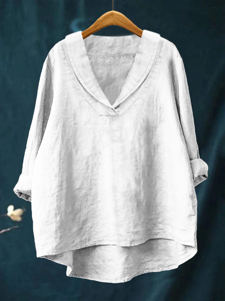 Samantha | Elegant Linne Sommarblus