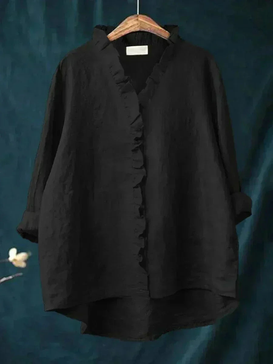 Eline | Elegant Linne Sommarblus
